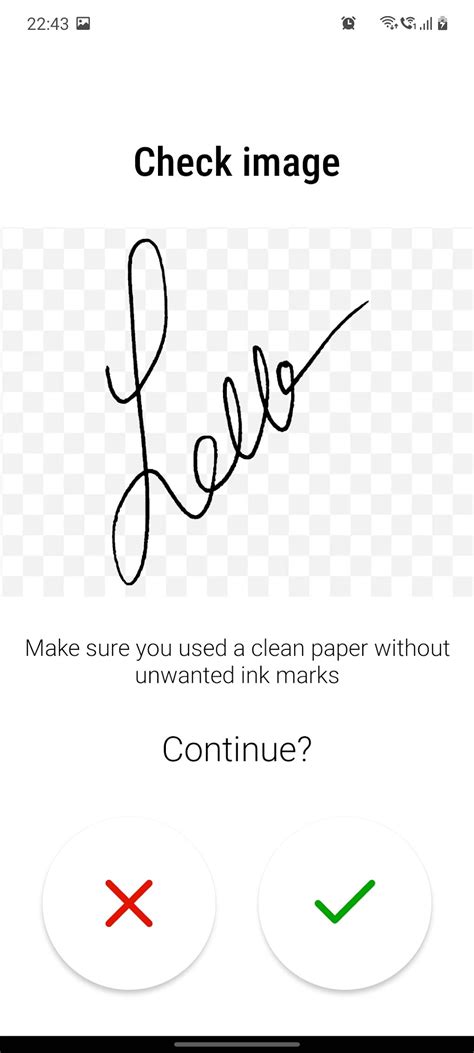 Signature Scanner 的图像结果