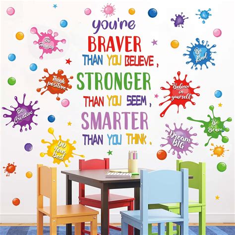 Inspirational Quotes Wall Decals for Kids Room Decor Philippines | Ubuy