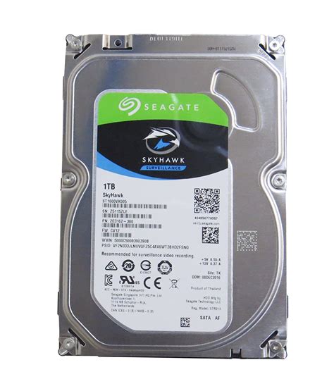 Digitals Hard Drive HDD-1TB Hard Disk 1 Year Warranty Surveillance ...