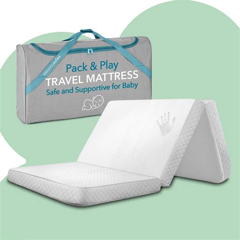 Amazon.com: Waterproof Pack and Play Mattress Topper - 38" x 26 ...