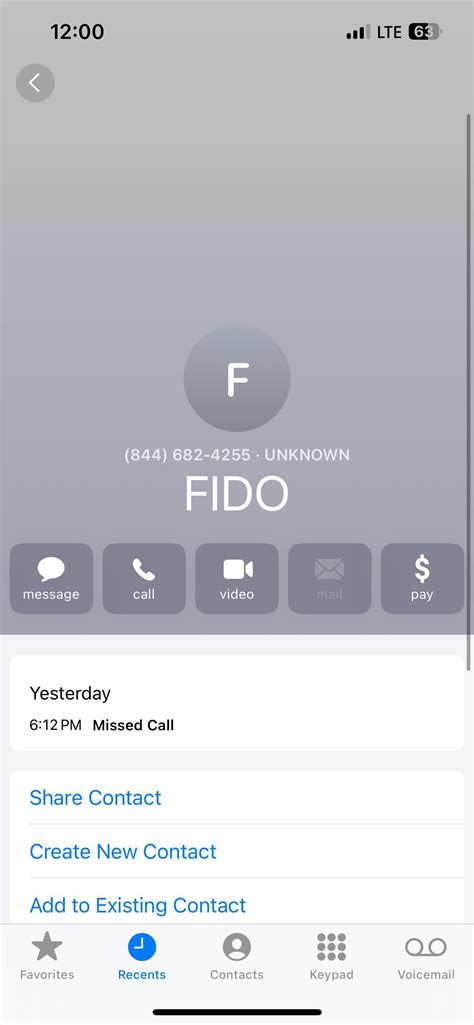 Scam call? 1-844-682-4255 : r/FidoMobile