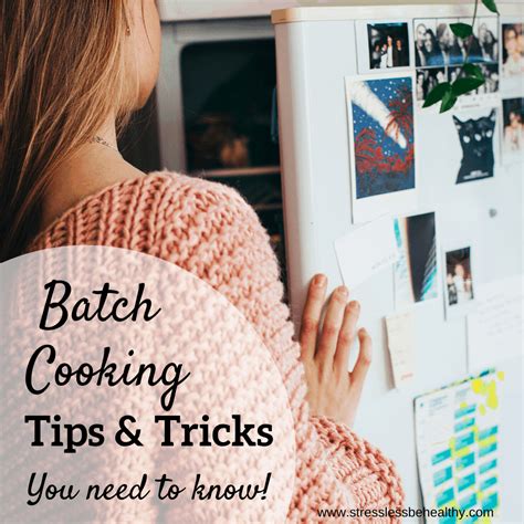 Image result for Batch Cooking Tips