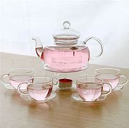Image result for Venetian Glass Tea Set