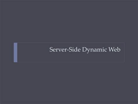 Image result for Dynamic Web Server