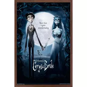 Image result for Tim Burton Corpse Bride Poster