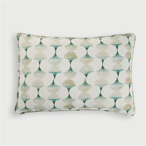 Cove Teal Oblong Linen Cushion Cover – SanctuaryLiving
