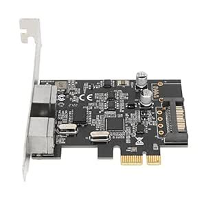 Expansion Card, PCIE 2 Terminal Interfaces with SATA Power Interface ...