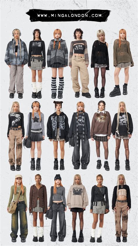 Y2k grunge style clothes – Artofit