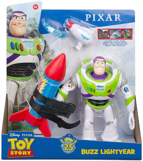 Toy Story 25th Anniversary Buzz Lightyear Action Figure Mattel - ToyWiz