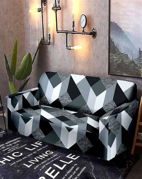 Elastic Fitted 5 Seater Sofa Cover,Stretchable&Flexible Slipcover for ...