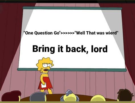 One Question Go 的图像结果