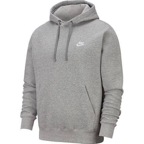 Nike Hoodie Mens Grey - Cashmere Sweater England