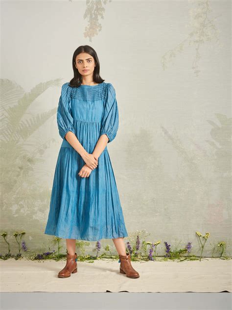 Homecoming Flowing Handwoven Cotton Dress | Buna Studio