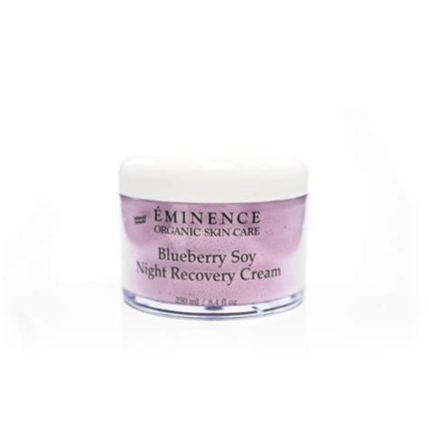 Eminence Organic Skincare Blueberry Soy Night Recovery Cream, 8.4 Fluid ...