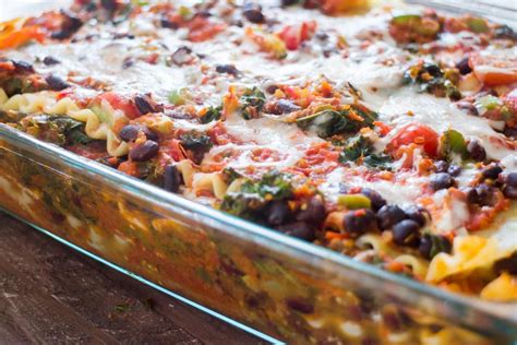 Mexican Vegetarian Lasagna   Brooklyn Farm Girl