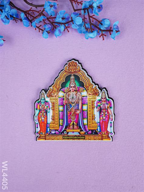 Aarupadai Murugan Fridge Magnet Set - WL4405 – Wedtree