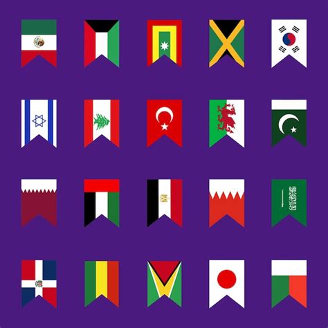 Middle Eastern Flags by Country 的图像结果