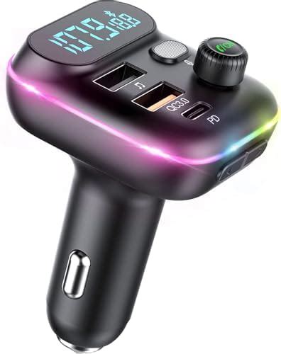 UGMA PRODUCTS® FM Transmitter in-Car Adapter, Wireless Bluetooth 5.0 ...