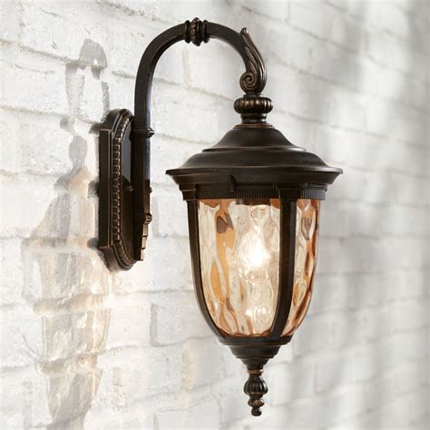 John Timberland Outdoor Wall Light Fixture Bronze 16 India | Ubuy