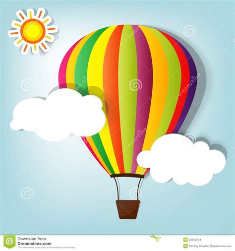 Luftballong Tecknad