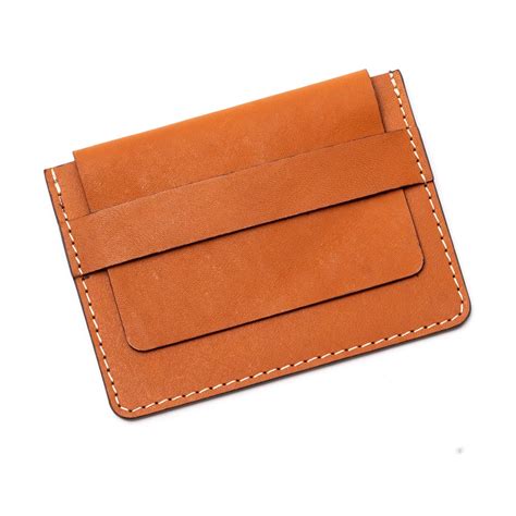 Suave Business Card case with Flap – The Leather Story
