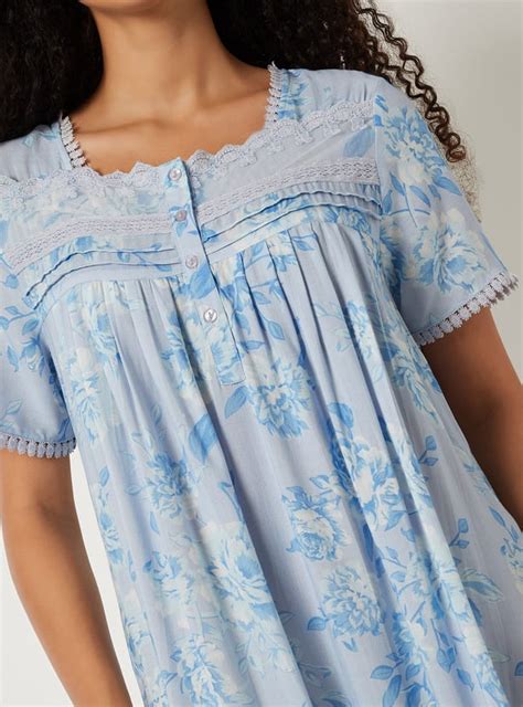 Buy Women Floral Print Night Gown Online at just Rs. 849.0 ...