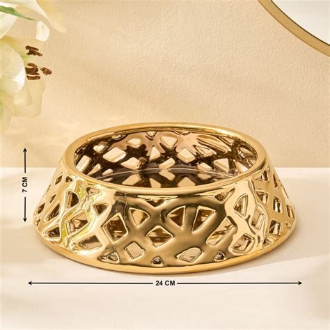 Buy Canova Arista Ceramic Cut-Out Decorative Tray from Home Centre at ...