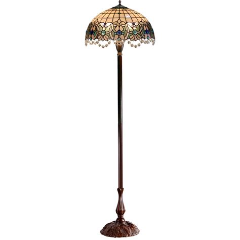 Shelby Stained Glass Floor Lamp – Luxe Pendant Lighting