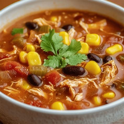 Easy 8-Can Chicken Taco Soup Recipe to Try