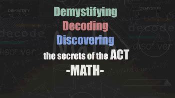 ACT Math Strategies 的图像结果