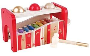 Hape-Pound and Tap Bench : Amazon.in: Musical Instruments
