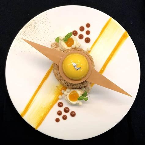 Elegant Dessert Plate Decoration