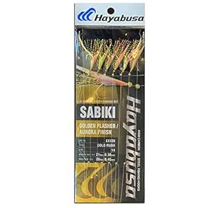Hayabusa EX128 Golden Flasher 6-Hook Sabiki Rig (18) : Amazon.in ...