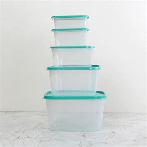 Buy Garnet Set of 5 Storage Containers from Home Centre at just INR 399.0