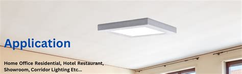 Buy D'Mak 8-Watt Rimless Full Glow Square LED Surface Panel Light ...
