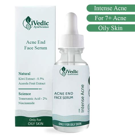Intense Anti Acne Serum for Oily Skin & Blackheads