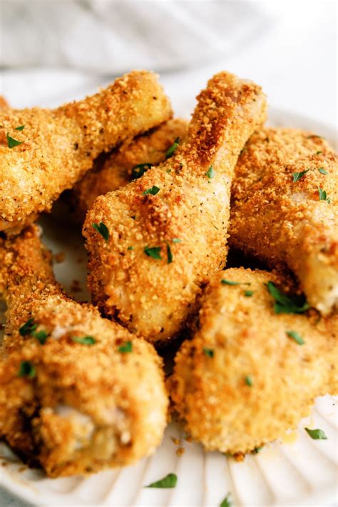 Oven-Fried Parmesan Chicken Drumsticks Recipe | Recipe | Drumstick ...