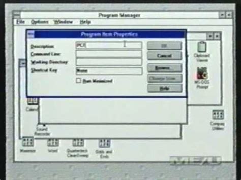 Image result for Windows 3.1 Program Manager