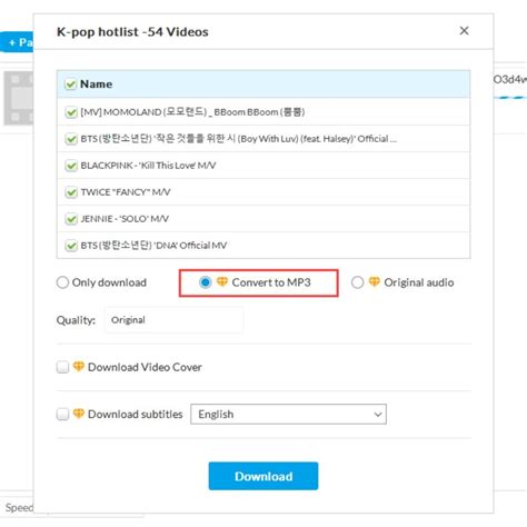 how to use 4k youtube to mp3