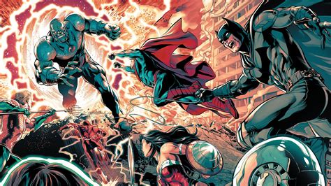 Justice League vs Darkseid HD Wallpaper