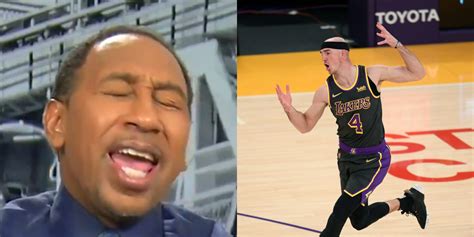 Stephen A. Smith Had A Hilarious Reaction To Lakers Guard Alex Caruso ...