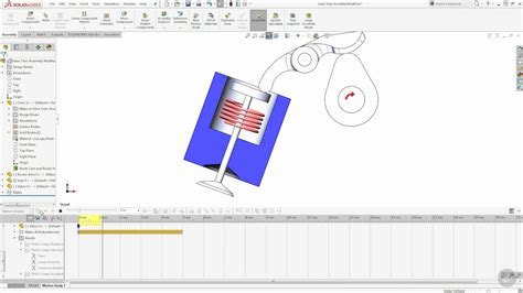 SolidWorks Motion Analysis 的图像结果
