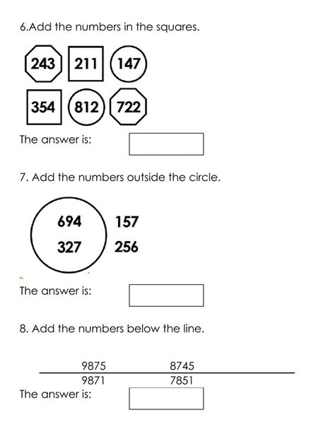 Image result for Math Addition Live Worksheets