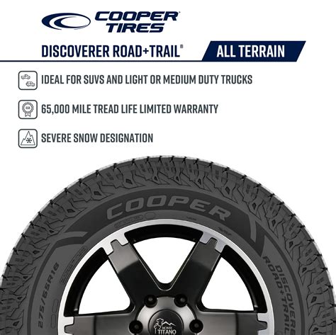 Snapklik.com : Cooper Discoverer Road And Trail AT All-Terrain Tire