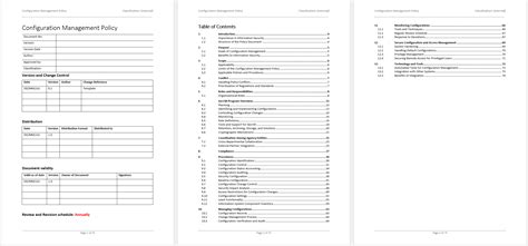 Image result for Baseline Configuration Policy Template