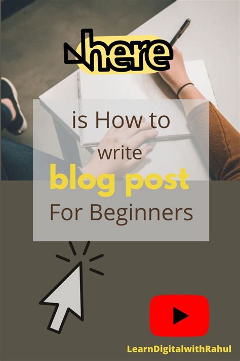 Image result for How to Write Your First Blog Post