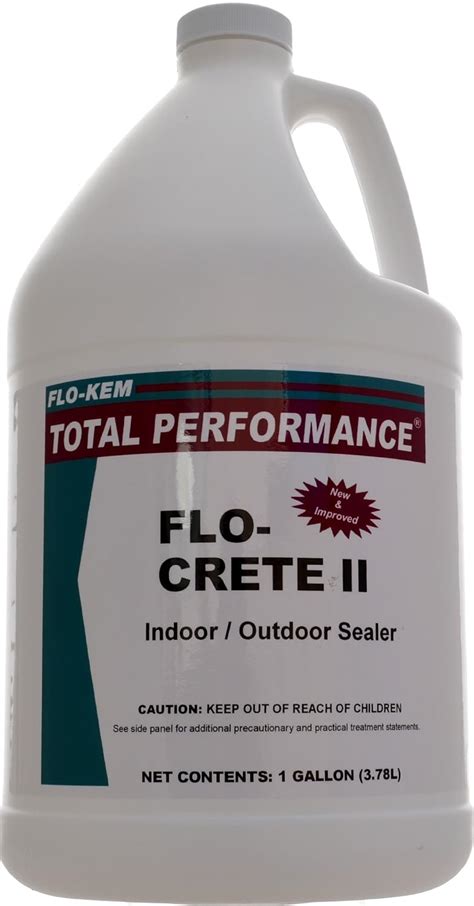 Flo-Kem 133 Flo-Crete II Acrylic Emulsion Floor Sealer with Acrylic ...