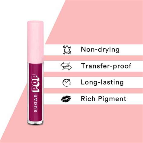 Buy SUGAR POP LIQUID LIPSTICK - 03 FUCHSIA Online & Get Upto 60% OFF at ...