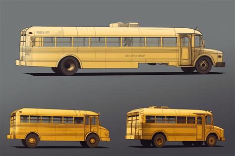 Image result for Small School Bus Side View