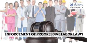 Role of Supreme Court in Enforcement of Progressive Labor Laws in India: